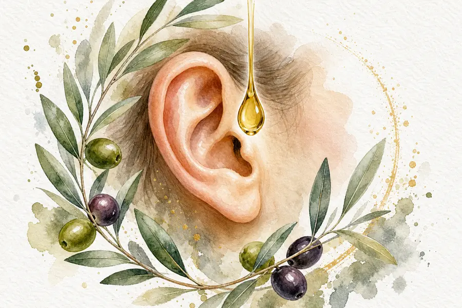 استفاده از روغن زیتون برای گوش